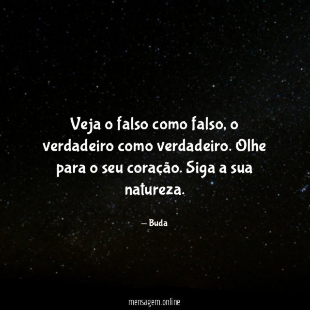 Veja o falso como falso
