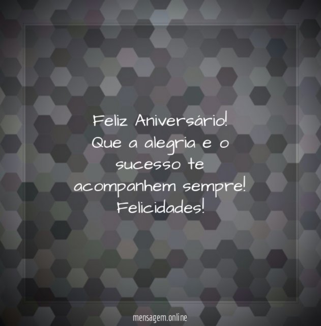Feliz Aniversário