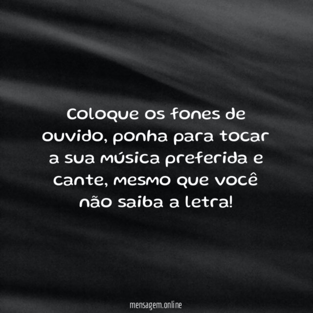 Ouça uma música