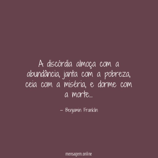 A discórdia