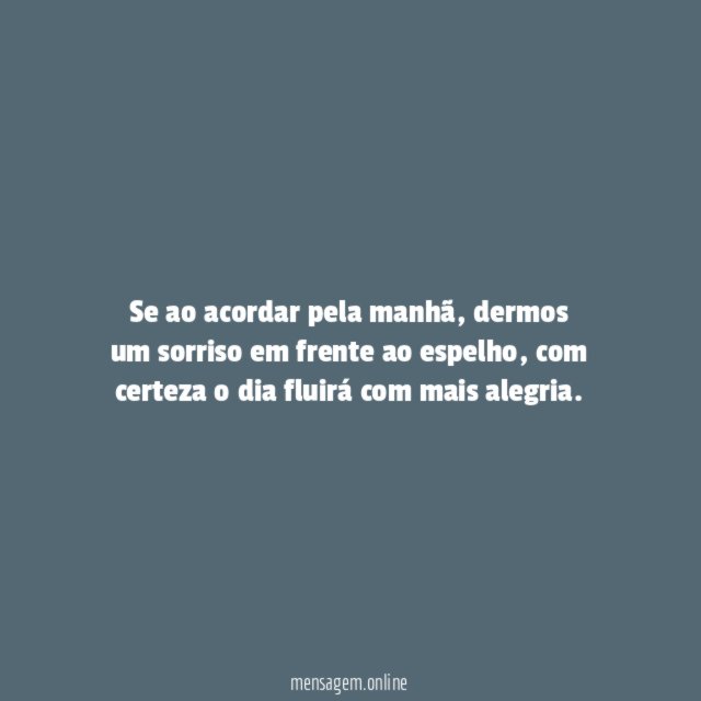 Mais alegria