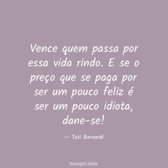 Um pouco idiota
