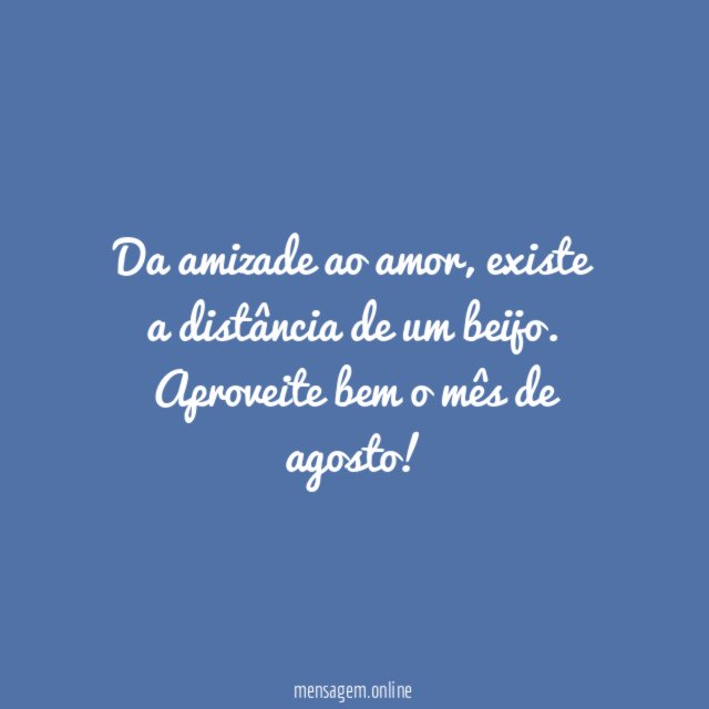 Amizade ao amor
