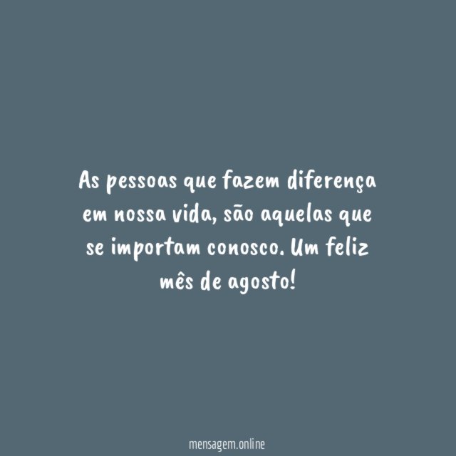 Diferença em nossa vida