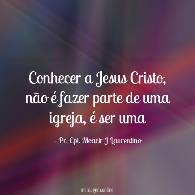 Conhecer a Jesus Cristo