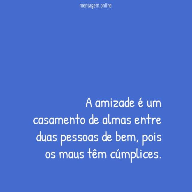 Duas pessoas de bem
