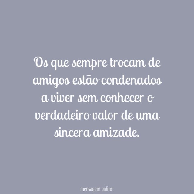 Verdadeiro Valor da Amizade