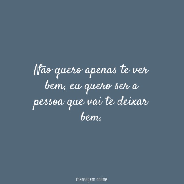 Te deixar bem