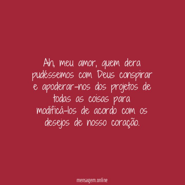 Se pudéssemos