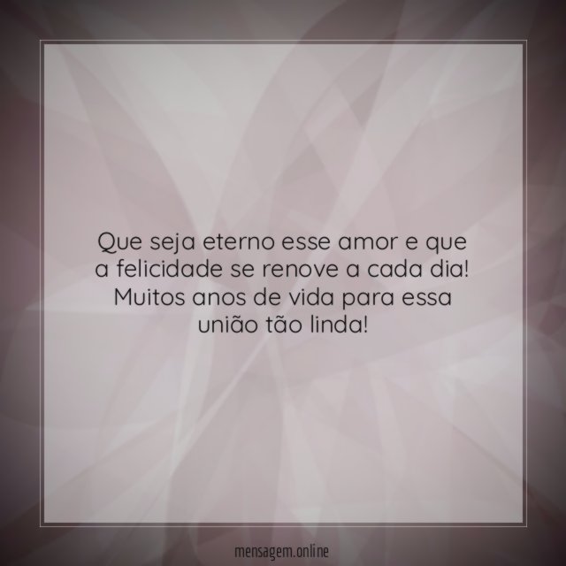 Muitos anos de Vida