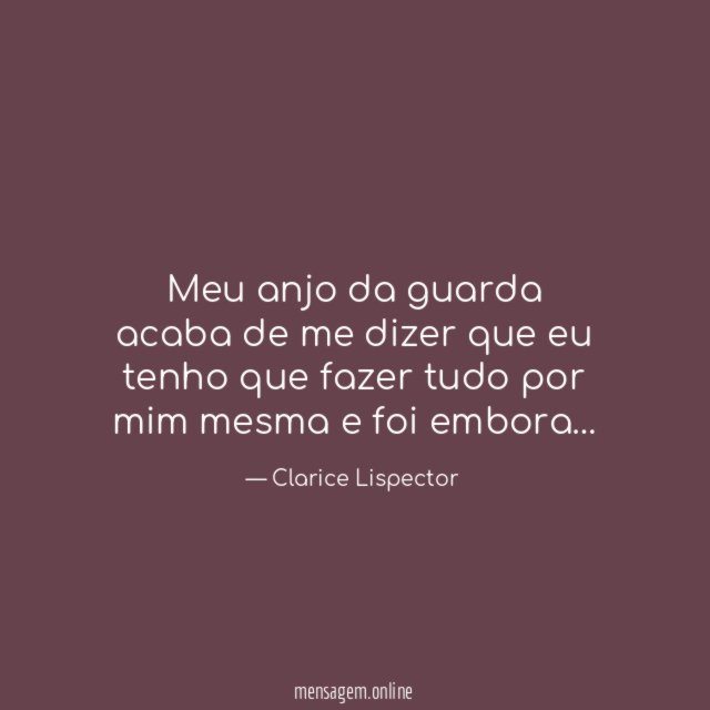 Tudo por mim mesma