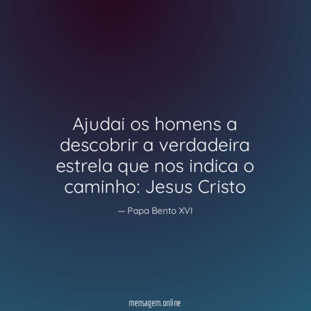 Ajudai os homens a descobrir a verdadeira estrela