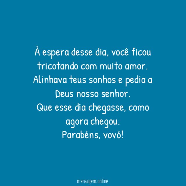 O Dia Chegou