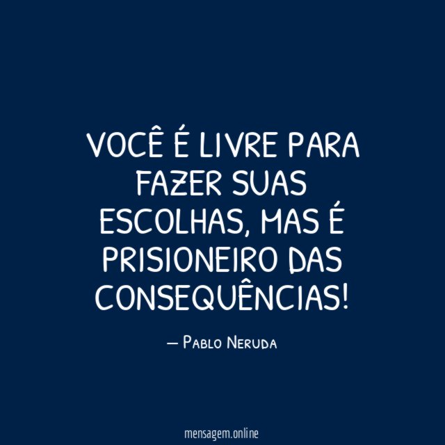 Consequências