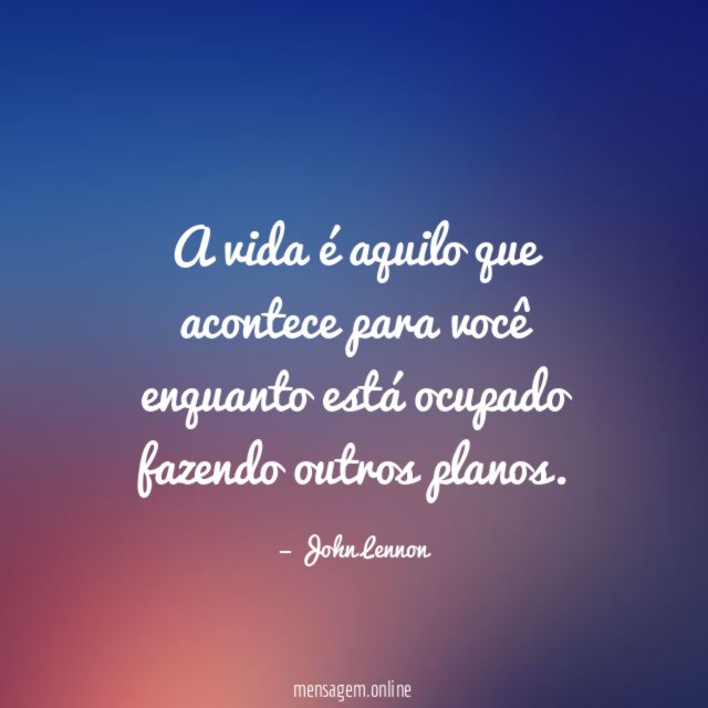 A vida