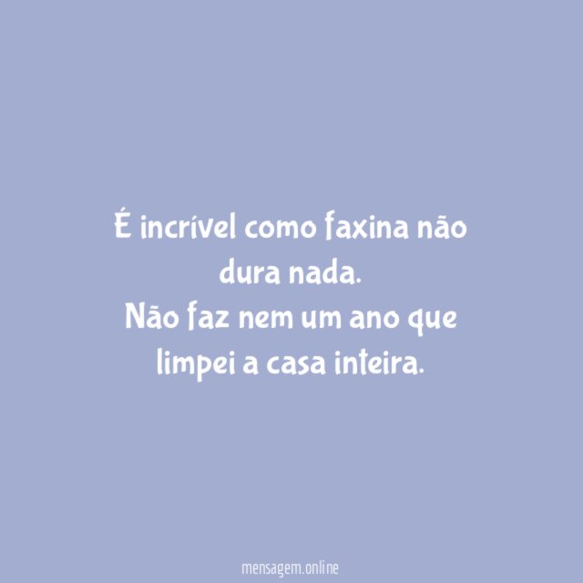 Faxina