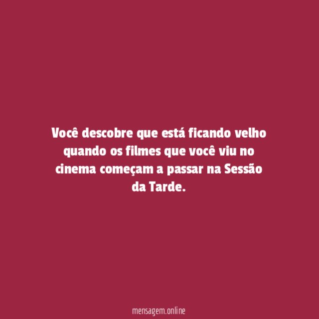 Sessão da Tarde