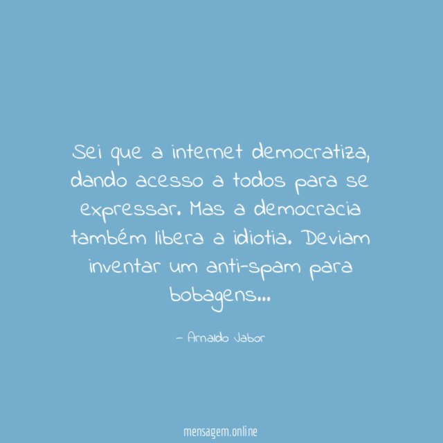 Libera a idiotia