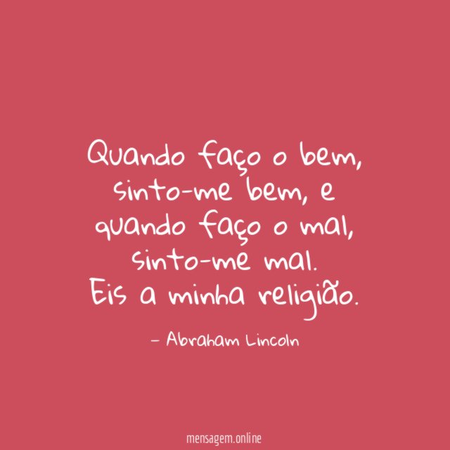 Sinto-me bem…