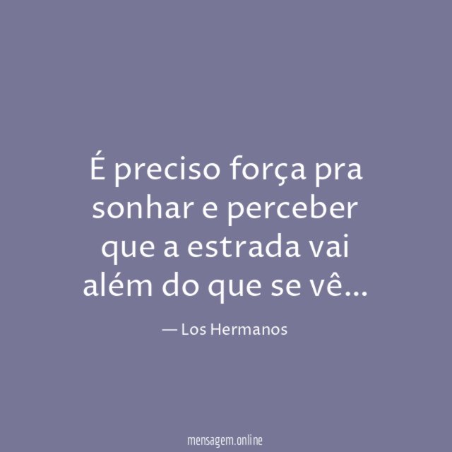 Força pra sonhar
