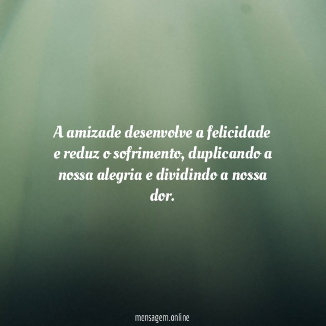 A amizade