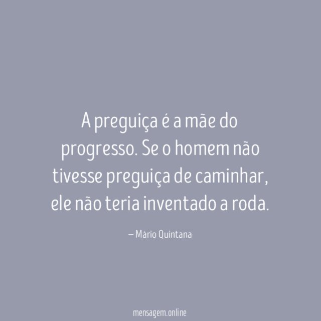 Preguiça de caminhar