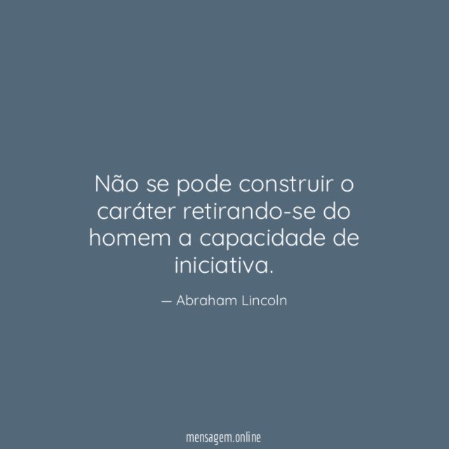 Capacidade de iniciativa