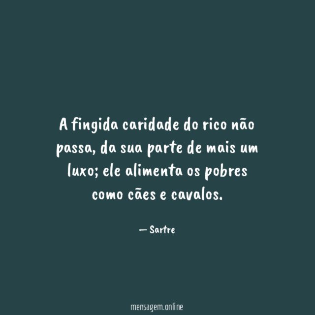 Caridade do rico