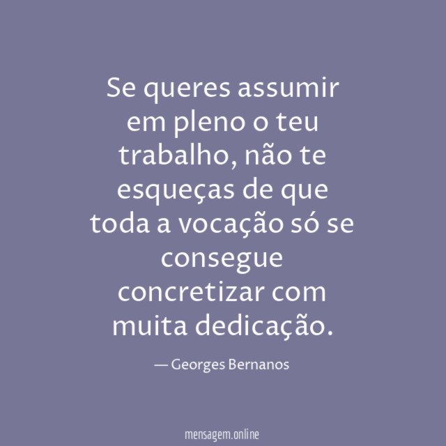 Dedicação