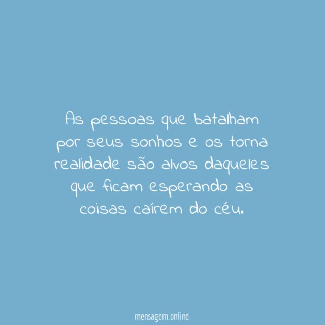 Seus sonhos