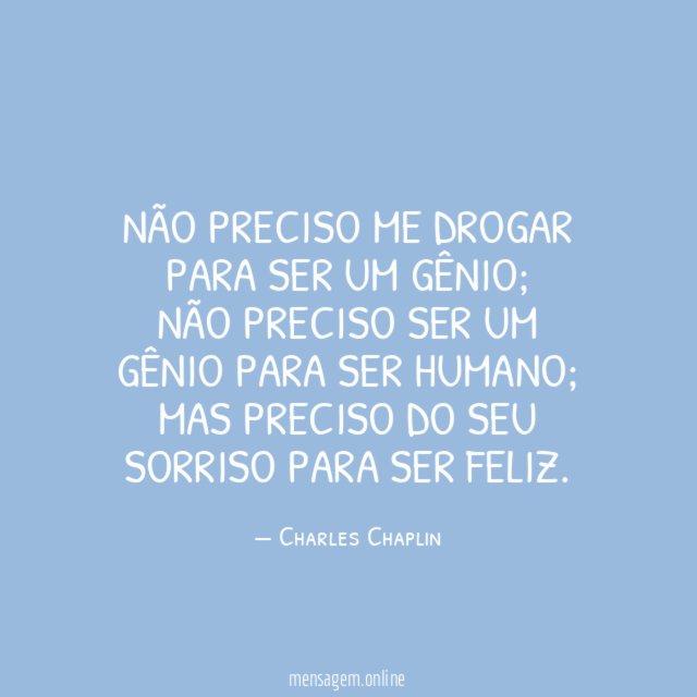 O seu sorriso
