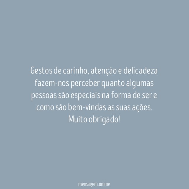 Obrigado