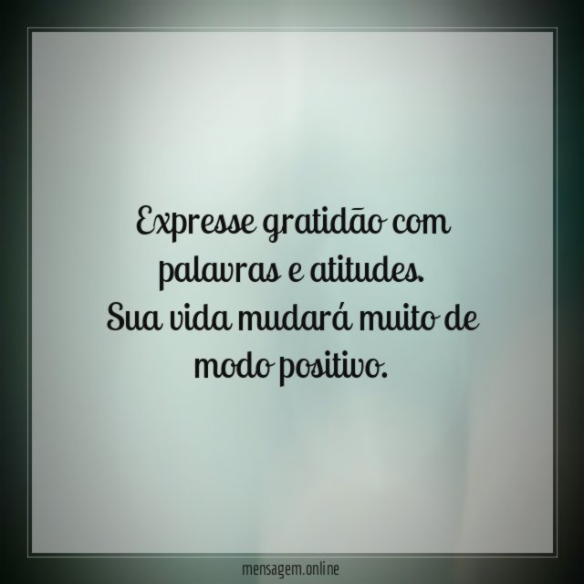 Palavras e Atitudes