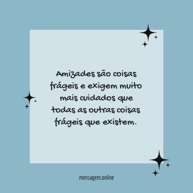 Coisas frágeis
