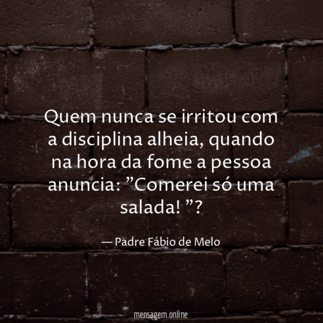 Quem nunca se irritou com a disciplina alheia