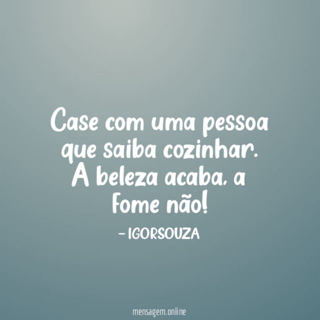 Case com uma pessoa que saiba cozinhar