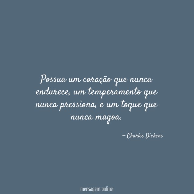 Um coração que nunca endurece