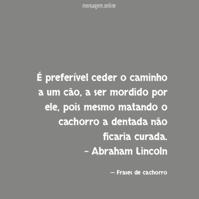 Ceder o caminho