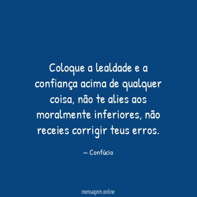 Acima de qualquer coisa