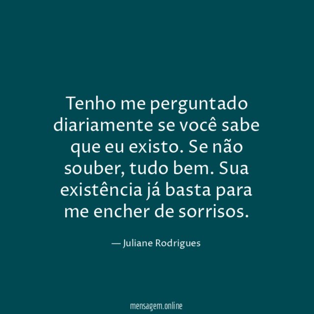 Será que você me nota?