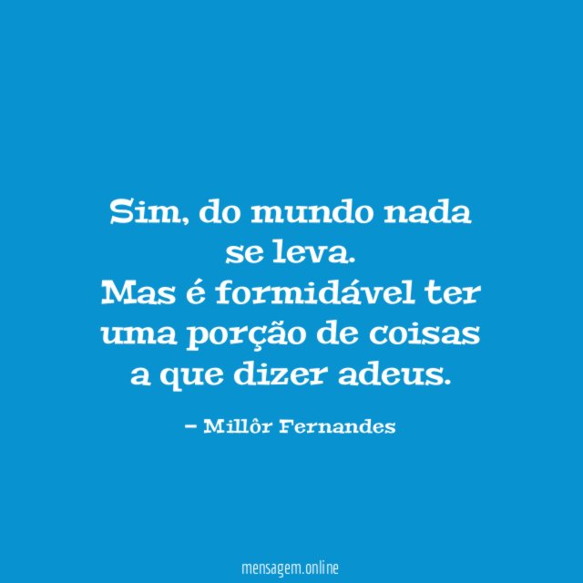Nada se leva