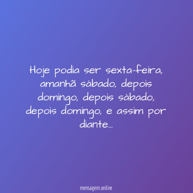 Dias da semana
