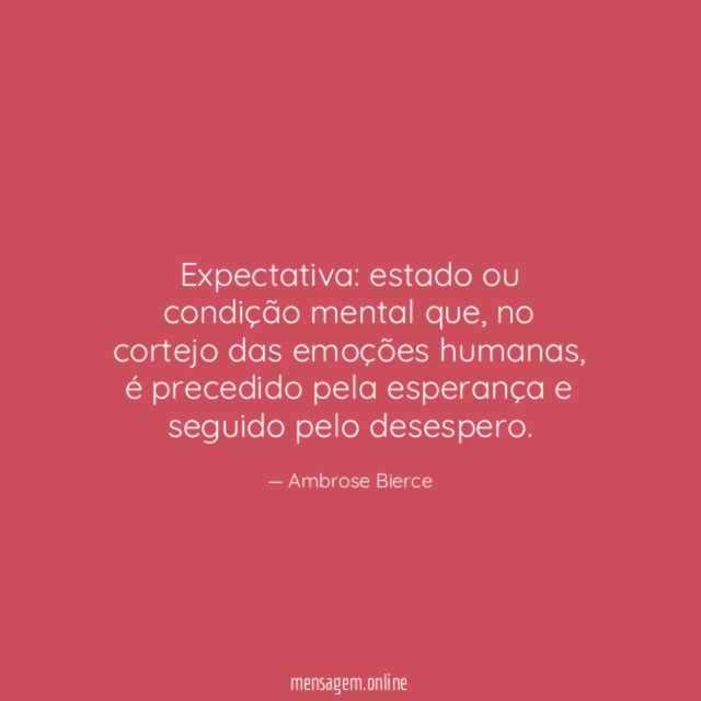 Esperança e desespero