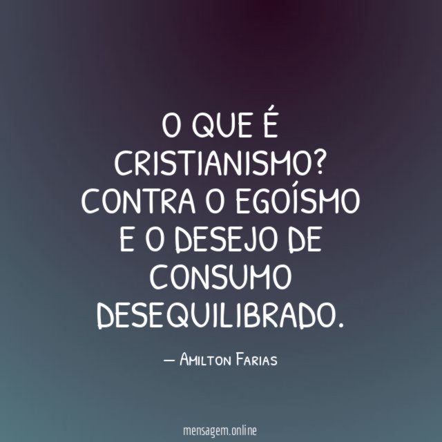 O que é cristianismo