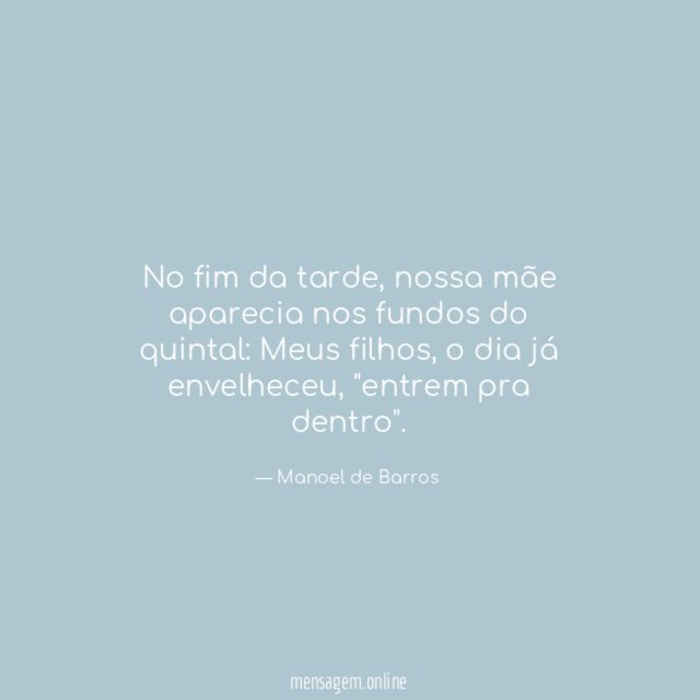 Fim da Tarde