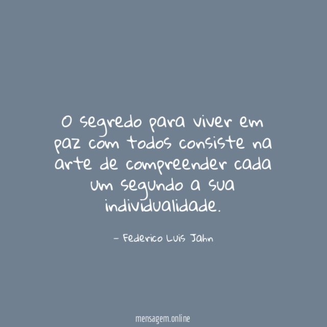 Viver em paz