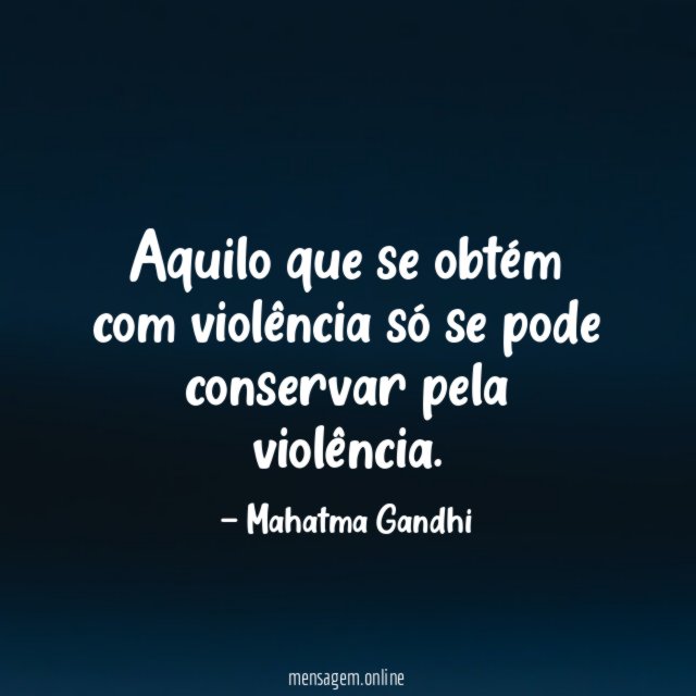 Conservar pela violência
