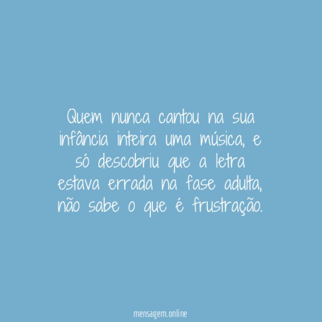 Frustração