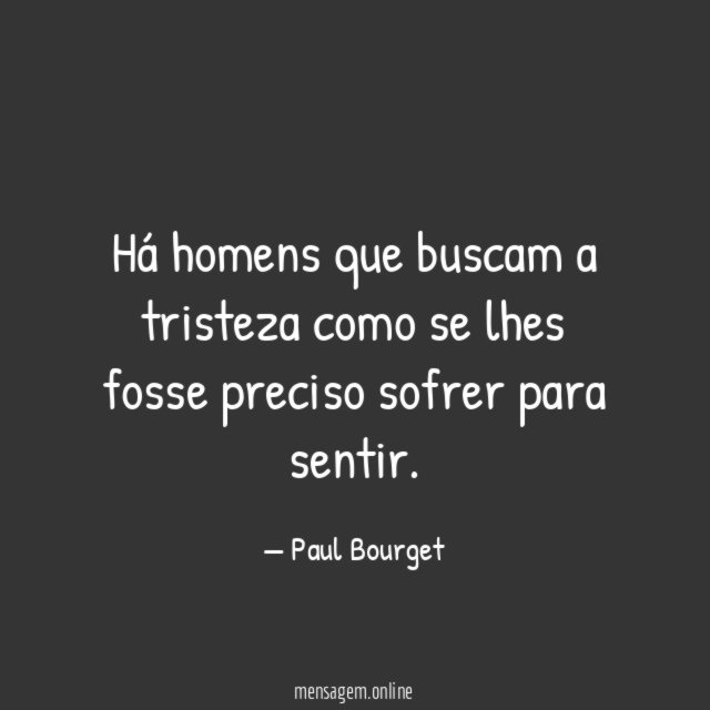Buscar a tristeza