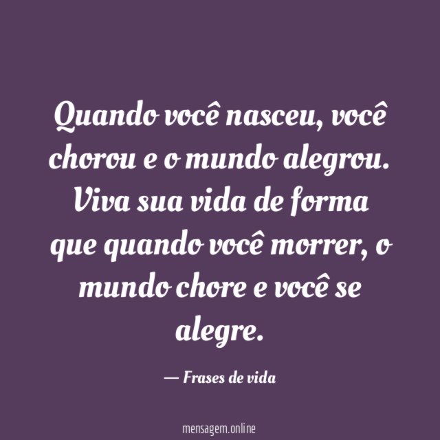 Nascimento e morte